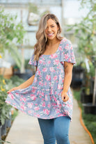 Floral Belle Tiered Swing Dress Boutique Simplified