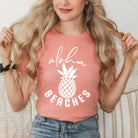 Aloha Beaches Pineapple | Short Sleeve Graphic Tee Olive and Ivory Retail