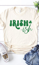 Irish ish green shamrock graphic tee Kissed Apparel