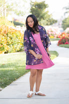 Midnight Floral Kimono Boutique Simplified