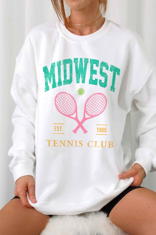 MIDWEST TENNIS CLUB Graphic Sweatshirt BLUME AND CO.