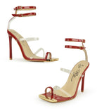 high heel sandal with ankle straps Stella Shoes