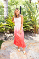 Summer Sunset Midi Dress Boutique Simplified