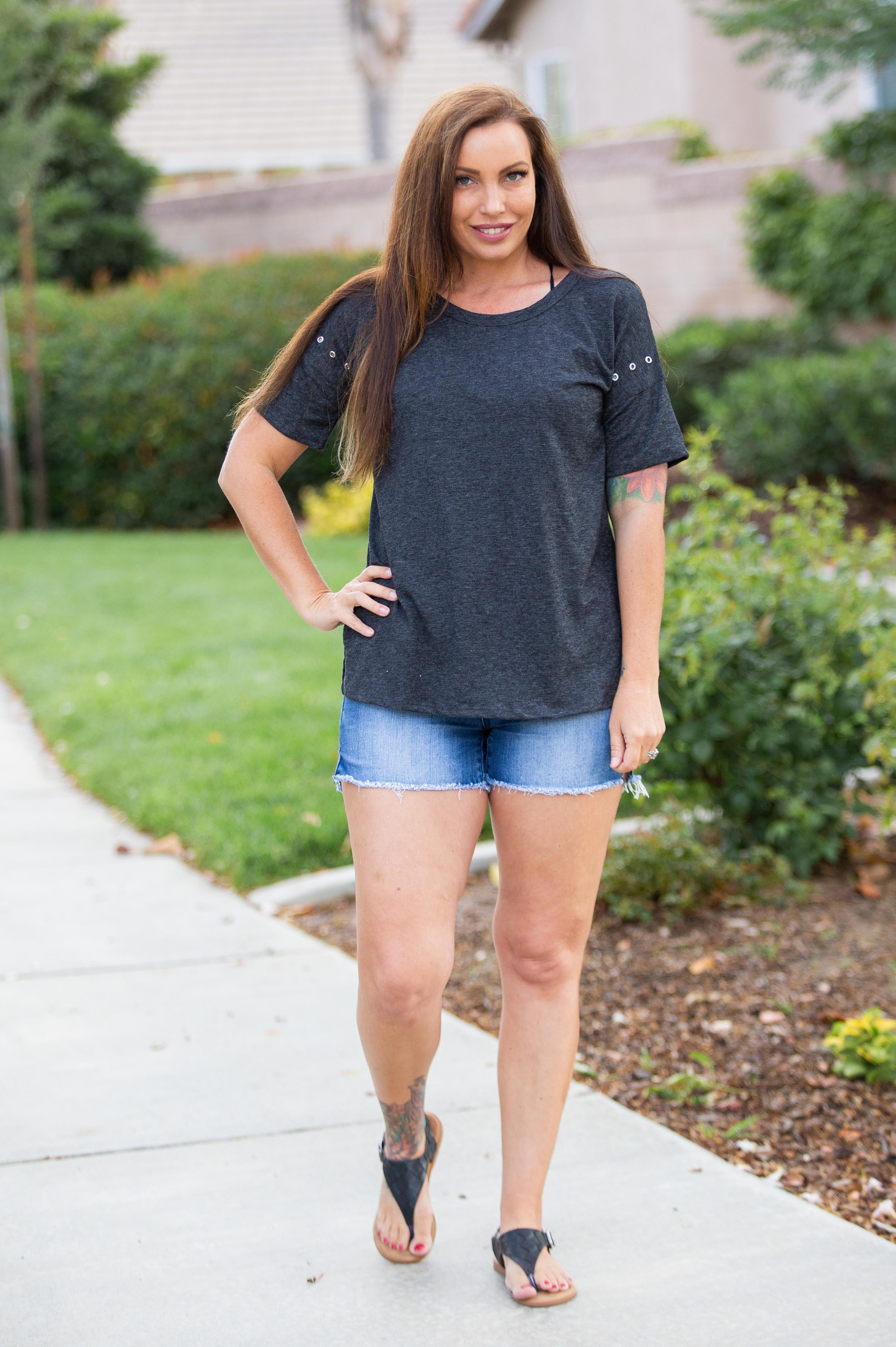 You're One of a Kind Short Sleeve Top Boutique Simplified