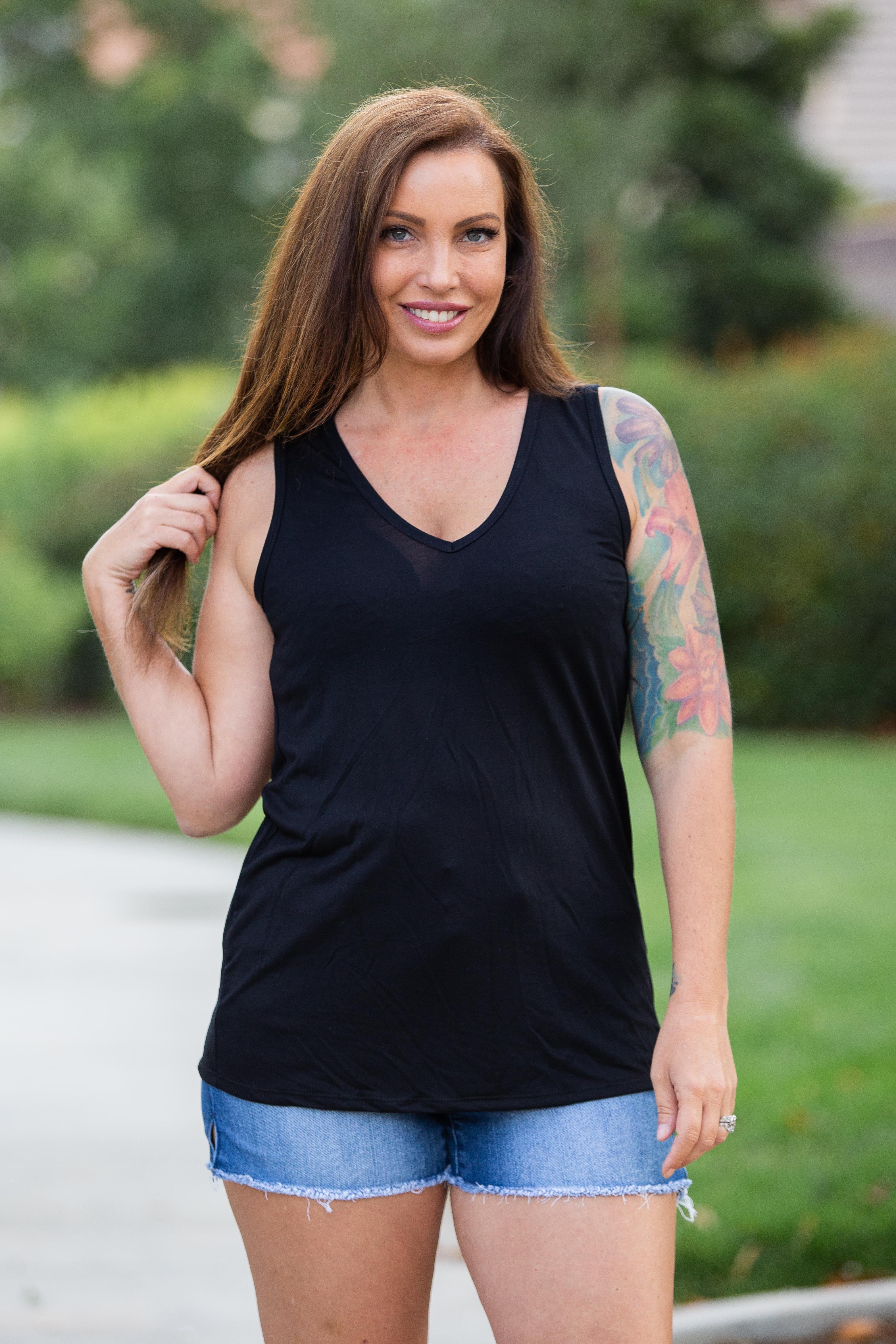 Bad To The Bone Sleeveless Top Boutique Simplified