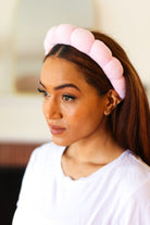 Ballerina Pink Terry Cloth Skincare Headband ICON