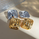 Stainless Steel Stud Earrings Trendsi