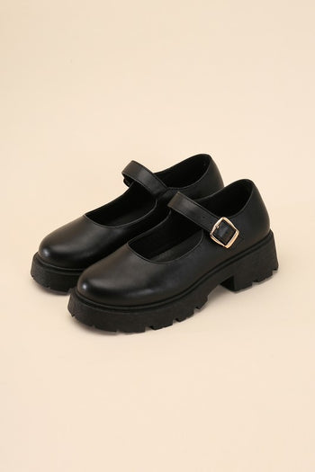 KINGSLEY-35 Mary Jane Loafer Top Guy Footwear