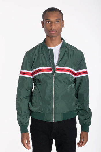 Luxury WOVEN TAPED BOMBER JACKET WEIV