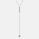 1.3 Carat Moissanite 925 Sterling Silver Drop Necklace Trendsi