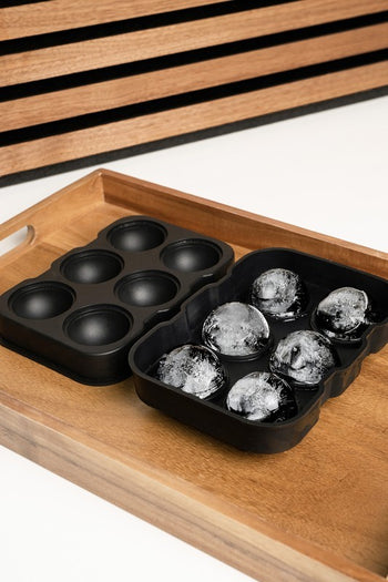 6 Silicone Ice Ball Mold in Spherical Shape Set ReeVe