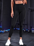 High Waist Active Leggings Trendsi