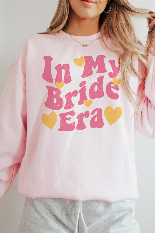 PLUS SIZE - IN MY BRIDE ERA Graphic Sweatshirt BLUME AND CO.