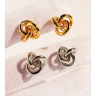 Knotted Stud Earrings (Pre-Order) VEITA Jewelry