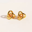 Knotted Stud Earrings (Pre-Order) VEITA Jewelry