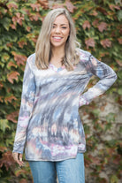 Sky Gazing Long Sleeve Top Boutique Simplified