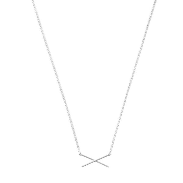 X Bar Necklace HONEYCAT Jewelry