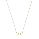 X Bar Necklace HONEYCAT Jewelry