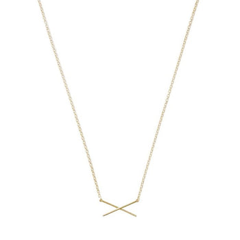 X Bar Necklace HONEYCAT Jewelry