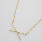 X Bar Necklace HONEYCAT Jewelry