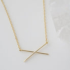 X Bar Necklace HONEYCAT Jewelry