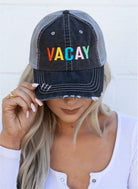VACAY Embroidered Hat Ocean and 7th