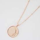 Moon Face Pendant Necklace HONEYCAT Jewelry