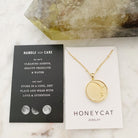 Moon Face Pendant Necklace HONEYCAT Jewelry