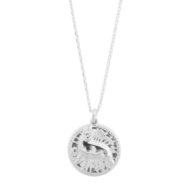 Chinese Zodiac Coin Necklace - Pig HONEYCAT Jewelry