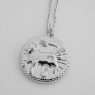 Chinese Zodiac Coin Necklace - Ox HONEYCAT Jewelry