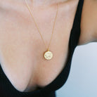 Chinese Zodiac Coin Necklace - Ox HONEYCAT Jewelry