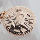 Chinese Zodiac Coin Necklace - Ox HONEYCAT Jewelry