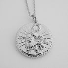 Chinese Zodiac Coin Necklace - Tiger HONEYCAT Jewelry