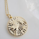 Chinese Zodiac Coin Necklace - Rabbit HONEYCAT Jewelry