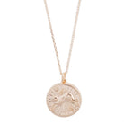 Chinese Zodiac Coin Necklace - Rabbit HONEYCAT Jewelry