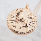 Chinese Zodiac Coin Necklace - Goat HONEYCAT Jewelry