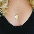 Chinese Zodiac Coin Necklace - Goat HONEYCAT Jewelry