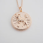 Chinese Zodiac Coin Necklace - Goat HONEYCAT Jewelry