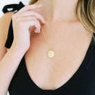 Chinese Zodiac Coin Necklace - Monkey HONEYCAT Jewelry