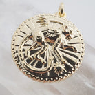 Chinese Zodiac Coin Necklace - Monkey HONEYCAT Jewelry