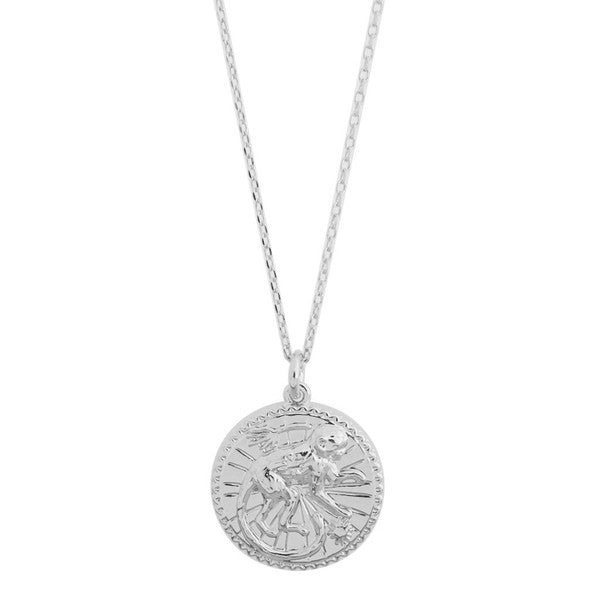 Chinese Zodiac Coin Necklace - Monkey HONEYCAT Jewelry