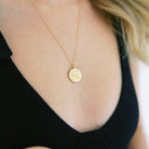 Chinese Zodiac Coin Necklace - Monkey HONEYCAT Jewelry