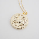 Chinese Zodiac Coin Necklace - Dog HONEYCAT Jewelry