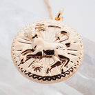 Chinese Zodiac Coin Necklace - Dog HONEYCAT Jewelry