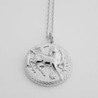 Chinese Zodiac Coin Necklace - Horse HONEYCAT Jewelry