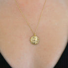 Chinese Zodiac Coin Necklace - Horse HONEYCAT Jewelry