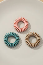 3-Piece Set Coil Hair Ties LA3accessories