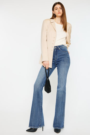 High Rise Flare Jeans Kan Can USA