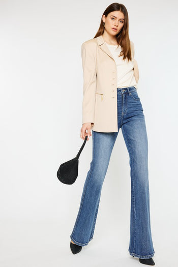 High Rise Flare Jeans Kan Can USA