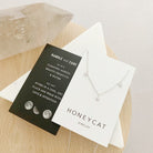 Crystal Bezel Stardust Necklace HONEYCAT Jewelry